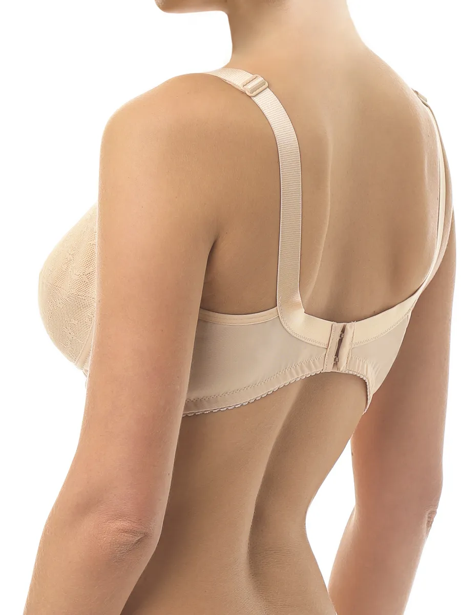 Бюстгальтер после мастэктомии с кармашками послеоперационный бежевый