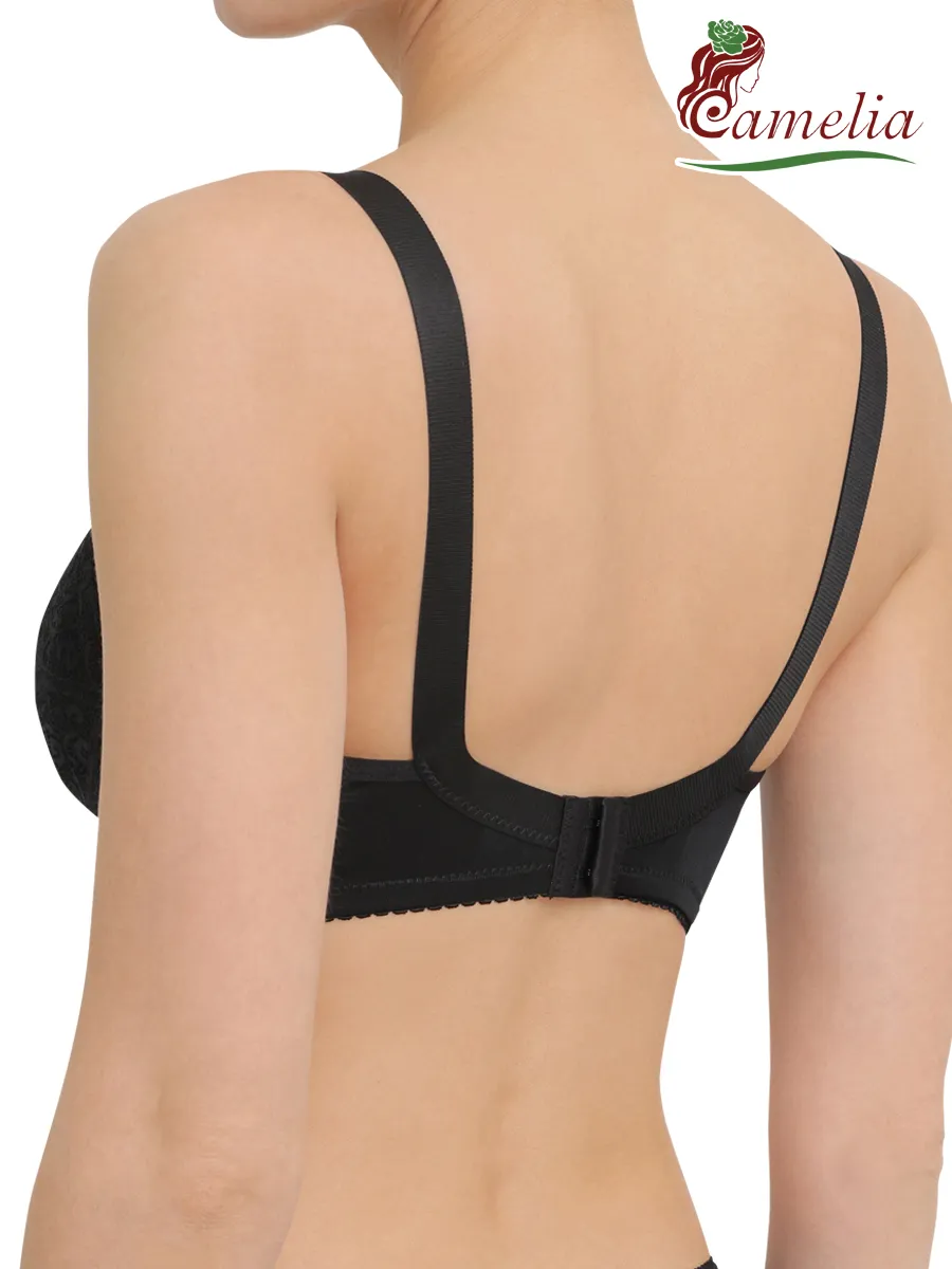 Бюстгальтер после мастэктомии с кармашками послеоперационный черный