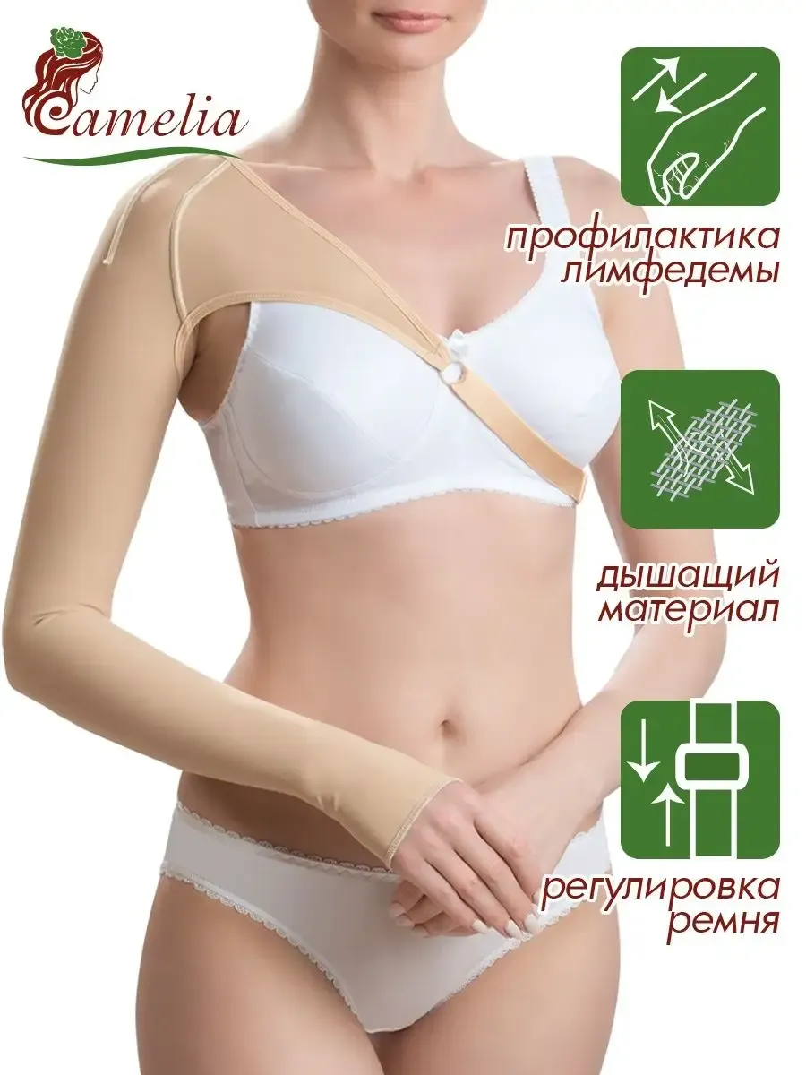 Бандаж компрессионный на руку 2166/1БПм 1БПм/бежевый