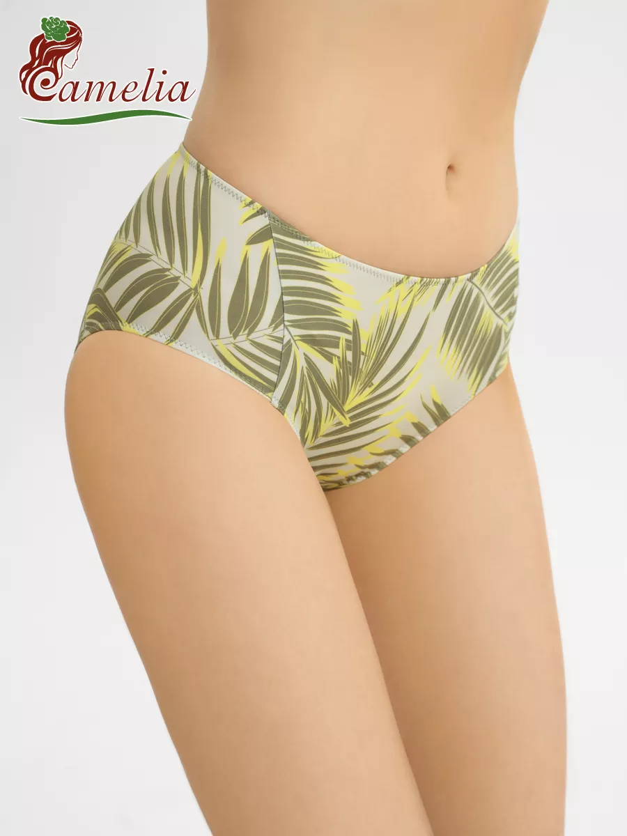 Купальник после мастэктомии ортопедический раздельный оливковый